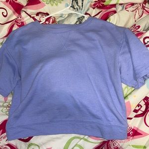 cropped tee, extremely soft on the inside with a comfy fit